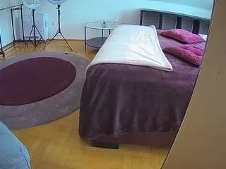 Camsoda Adult Video Chat of voyeurcam-julmodels-whitebed-6