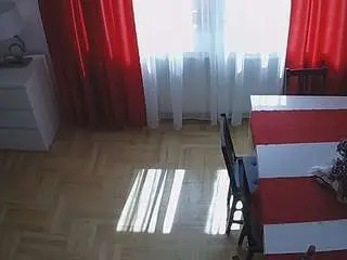 Camsoda Nude Webcam of voyeurcam-julmodels-dining-2