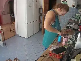 Camsoda Best Webcam of voyeurcam-julmodels-kitchen