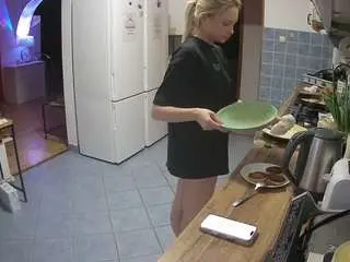 Camsoda Free Live Porn of voyeurcam-julmodels-kitchen