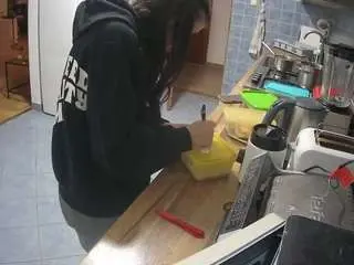 Camsoda Best Webcam of voyeurcam-julmodels-kitchen