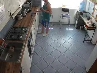 Camsoda Adult Video Chat of voyeurcam-julmodels-kitchen-2