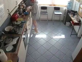Camsoda Live Porn of voyeurcam-julmodels-kitchen-2