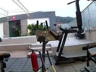 Camsoda Best live sex cam show of voyeurcam-casa-salsa-gym-bike