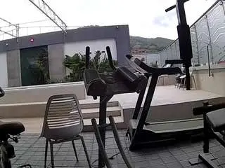 Camsoda Best live sex cam show of voyeurcam-casa-salsa-gym-bike
