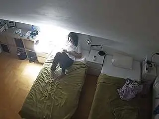 Camsoda Free Live Porn of voyeurcam-julmodels-bed-7