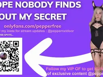 Chaturbate Live Sex of pepperxminthe