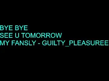 Chaturbate Private Sex Chat of guilty_pleasureee