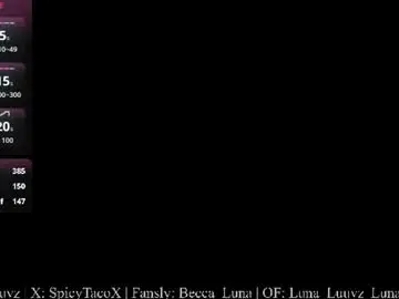 Chaturbate Live Sex Cam of luna_luuvz