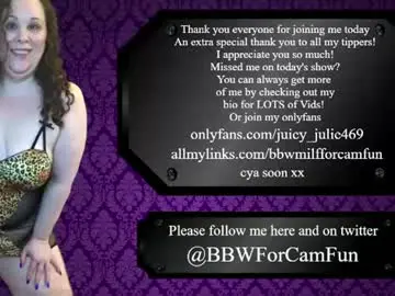 Chaturbate Best Webcam of bbwmilfforcamfun