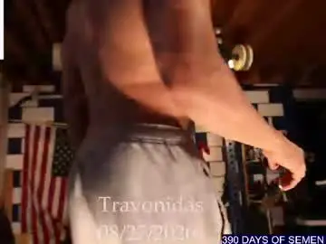 Chaturbate Best live sex cam show of travonidas