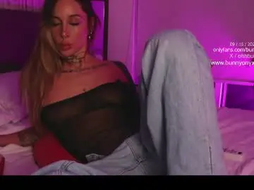 Chaturbate Best live sex cam show of bunnyonyx