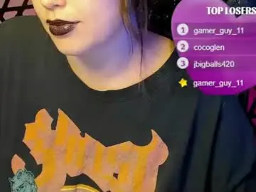 Chaturbate Live Porn of gothgirlfriendx