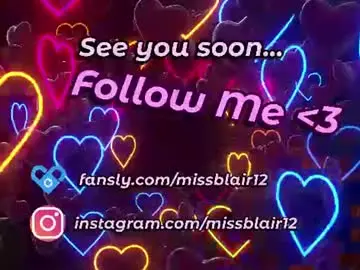 Chaturbate Adult Webcams of missblair12