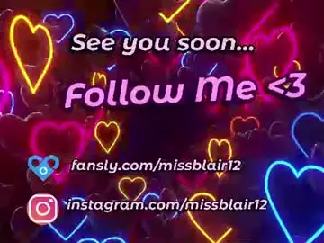 Chaturbate Best Webcam of missblair12