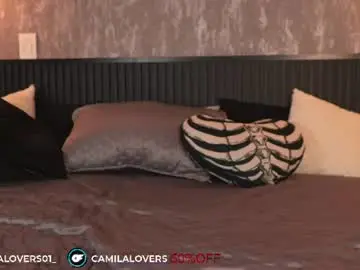 Chaturbate Best live sex cam show of camilalovers01