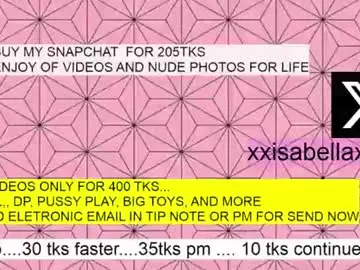 Chaturbate Best Webcam of xxisabelaxxx