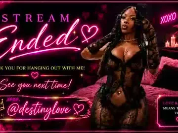 Chaturbate Sex Chat of destinylove_