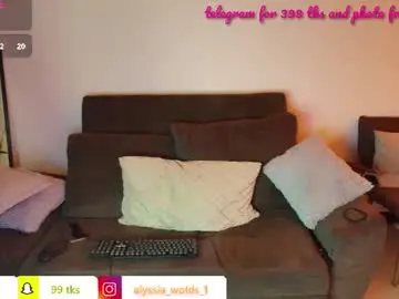 Chaturbate Sex Cam of alyssia_wolds_1
