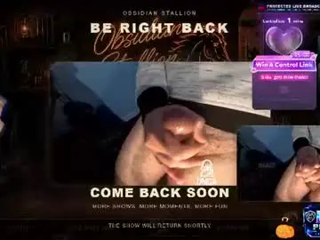 Chaturbate Live Sex Cam of obsidian_stallion