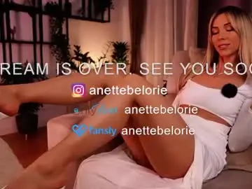 Chaturbate Free Porn Cam of anette_belorie