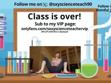 Chaturbate Live Sex of sexyscienceteacher90