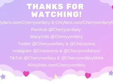 Chaturbate Sex Chat of cherryvonfairy