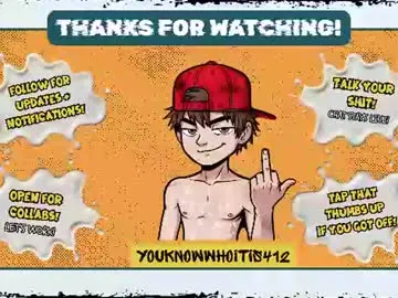 Chaturbate Live Sex of youknowwhoitis412