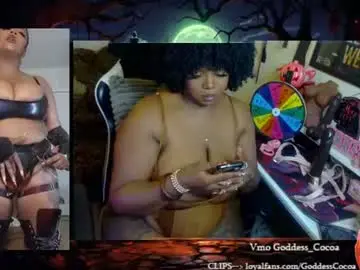 Chaturbate Adult Video Chat of goddesscocoaa