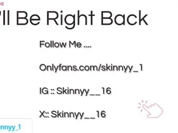 Chaturbate Adult Video Chat of skinnyy__016__