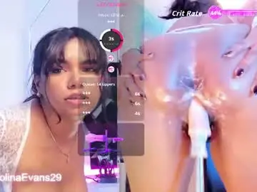 Chaturbate Best live sex cam show of carolina_evannss