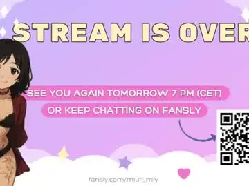 Chaturbate Best live sex cam show of miuri_miy