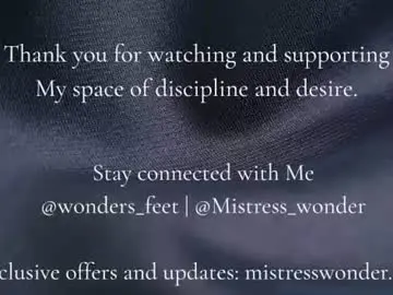 Chaturbate Adult Webcams of wonders_feet