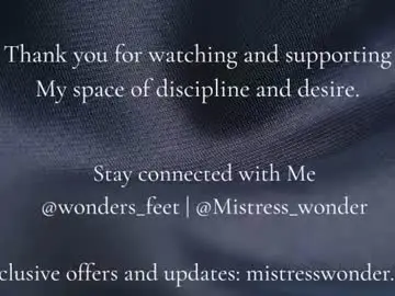 Chaturbate Free Porn Cam of wonders_feet
