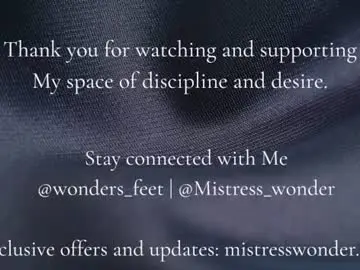 Chaturbate Sex Cam of wonders_feet