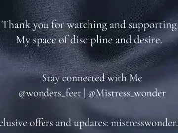 Chaturbate Adult Webcam of wonders_feet