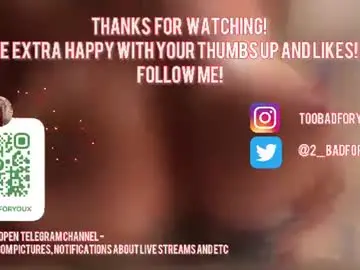Chaturbate Adult Webcam of 2badforyou