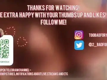 Chaturbate Nude Webcam of 2badforyou