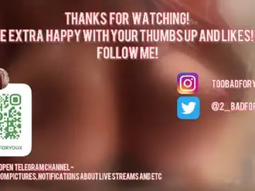Chaturbate Nude Webcam of 2badforyou