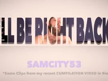 Chaturbate Adult Webcams of samcity53
