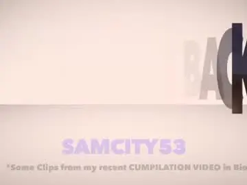 Chaturbate Live Sex Cam of samcity53