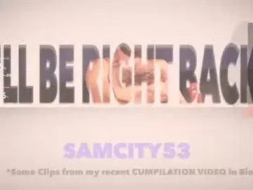Chaturbate Live Sex of samcity53