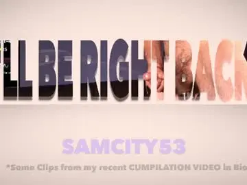 Chaturbate Watch Live Sex Cams of samcity53
