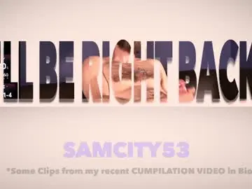 Chaturbate Live Sex of samcity53