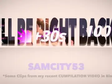 Chaturbate Free Porn Cam of samcity53