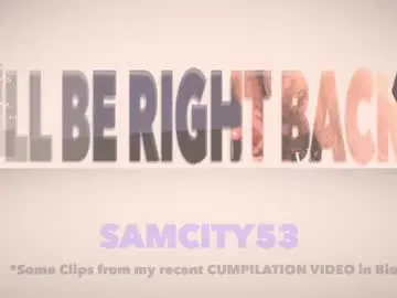 Chaturbate Best Webcam of samcity53