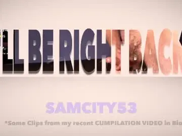 Chaturbate Sex Chat of samcity53