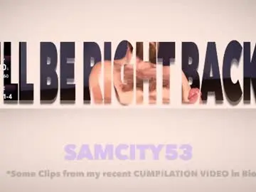 Chaturbate Live Sex of samcity53