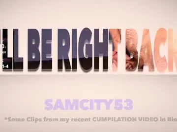 Chaturbate Best Webcam of samcity53