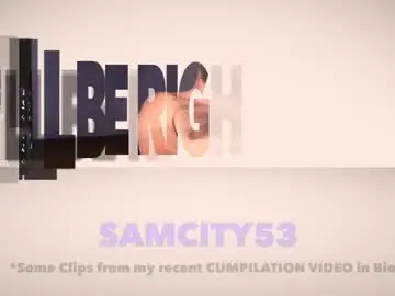 Chaturbate Sex Cam of samcity53